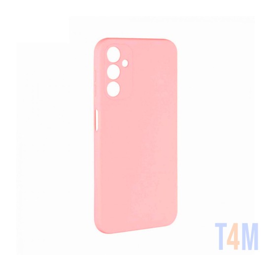 Funda de Silicona con Marco de Cámara para Samsung Galaxy A14 5g Rosa